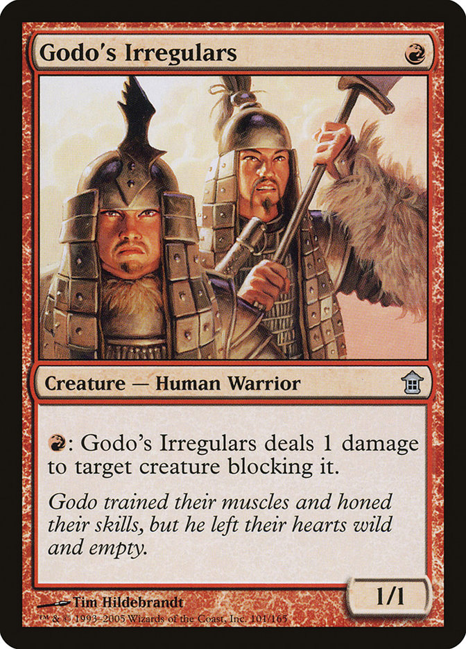 Godo's Irregulars [Saviors of Kamigawa] | Jack's On Queen