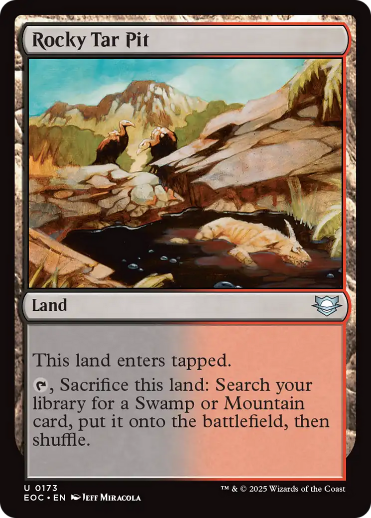 Rocky Tar Pit [Edge of Eternities Commander] | Jack's On Queen