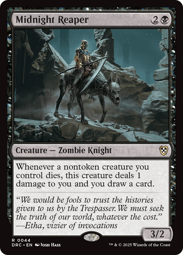 Midnight Reaper [Aetherdrift Commander] | Jack's On Queen