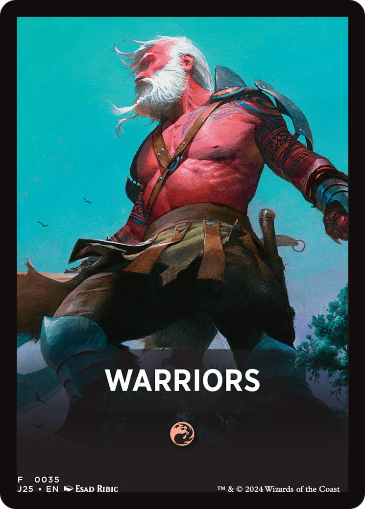 Warriors Theme Card [Foundations Jumpstart Front Cards] | Jack's On Queen