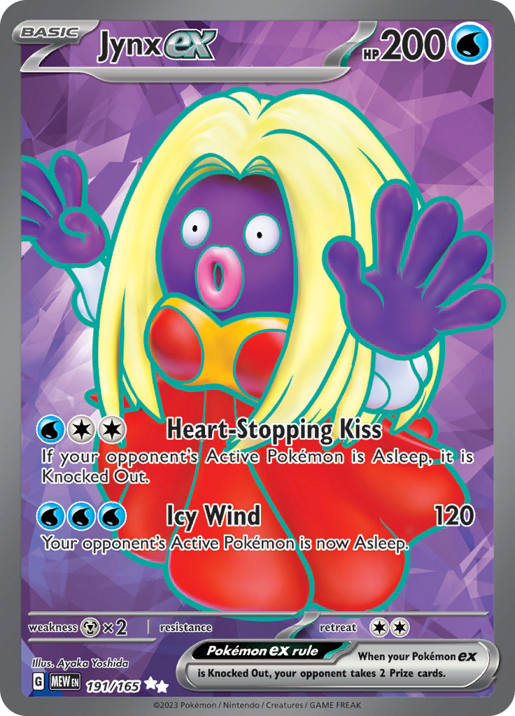 Jynx ex (191/165) [Scarlet & Violet: 151] | Jack's On Queen