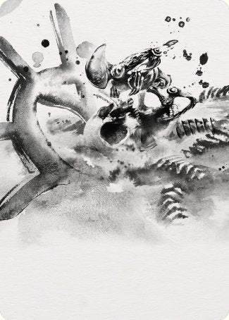 Myr Convert Art Card [Phyrexia: All Will Be One Art Series] | Jack's On Queen