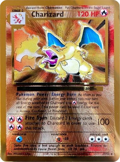 Charizard (4/102) (Celebrations Metal Card) [Celebrations: 25th Anniversary] | Jack's On Queen