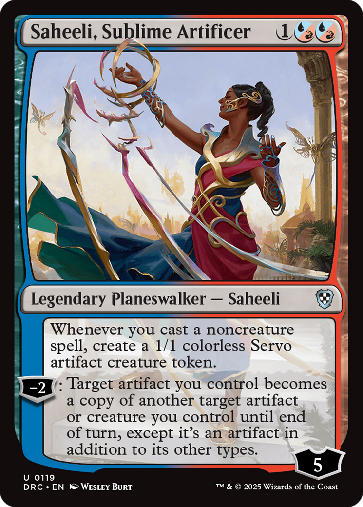 Saheeli, Sublime Artificer [Aetherdrift Commander] | Jack's On Queen