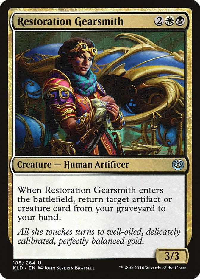 Restoration Gearsmith [Kaladesh] | Jack's On Queen