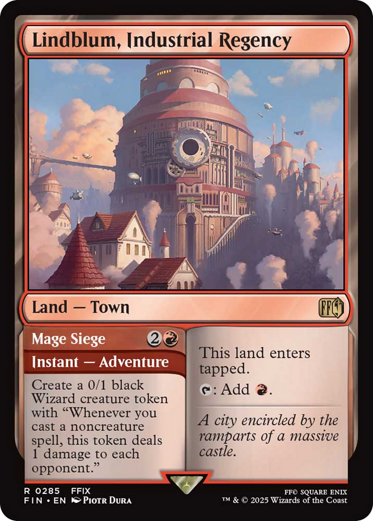 Lindblum, Industrial Regency [FINAL FANTASY] | Jack's On Queen