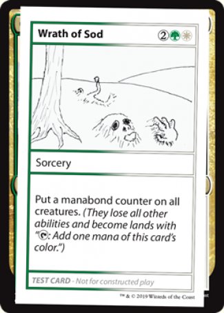 Wrath of Sod (2021 Edition) [Mystery Booster Playtest Cards] | Jack's On Queen