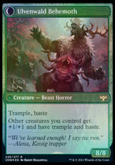 Ulvenwald Oddity // Ulvenwald Behemoth [Innistrad: Crimson Vow Prerelease Promos] | Jack's On Queen