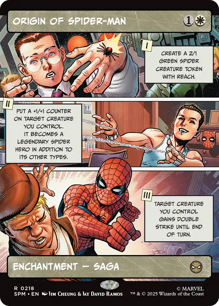 Origin of Spider-Man (Borderless) [Marvel's Spider-Man] | Jack's On Queen