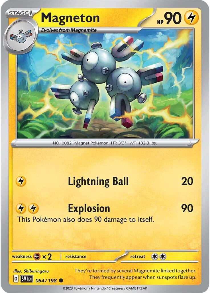 Magneton (064/198) [Scarlet & Violet: Base Set] | Jack's On Queen
