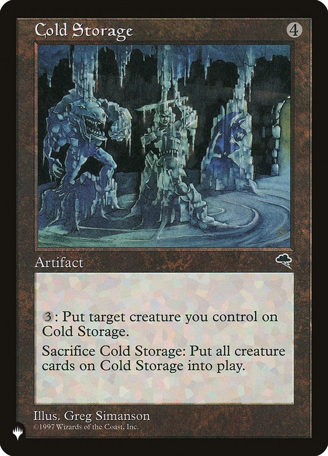 Cold Storage [The List] | Jack's On Queen