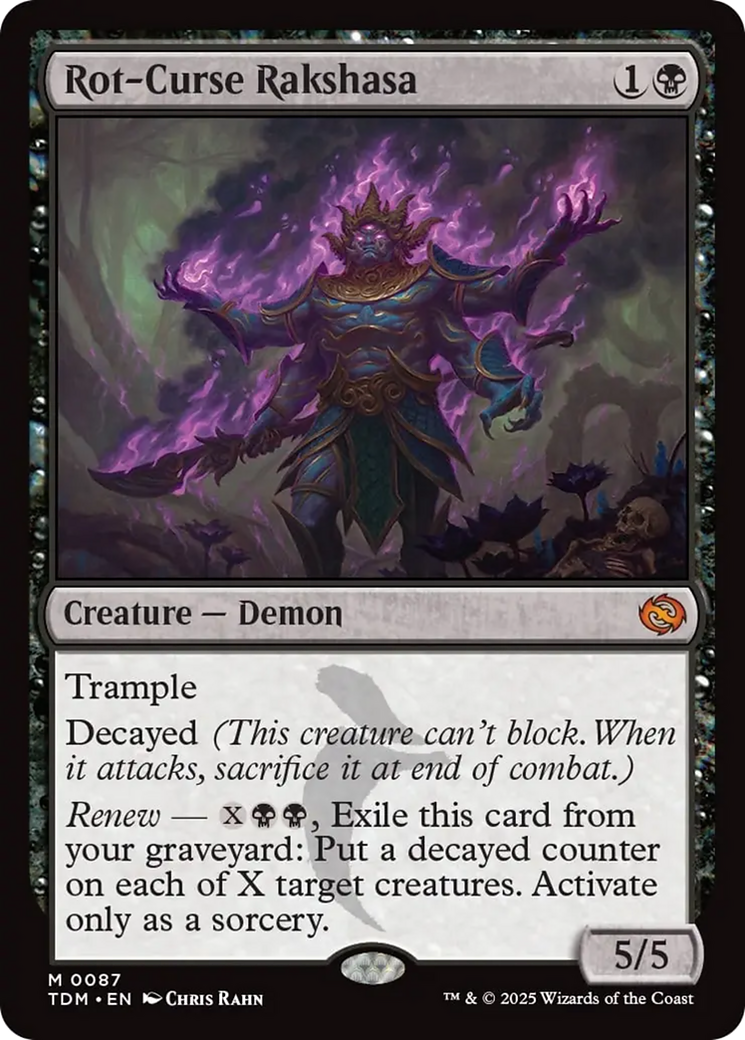 Rot-Curse Rakshasa [Tarkir: Dragonstorm] | Jack's On Queen