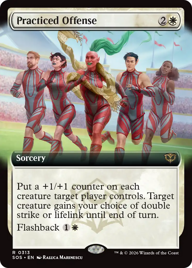 Practiced Offense (Extended Art) [Secrets of Strixhaven] | Jack's On Queen