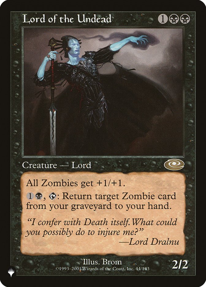 Lord of the Undead [The List] | Jack's On Queen