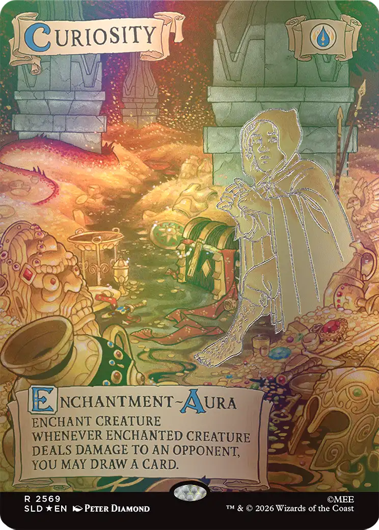 Curiosity (2569) (Out Of Sight Foil) [Secret Lair Drop Series] | Jack's On Queen