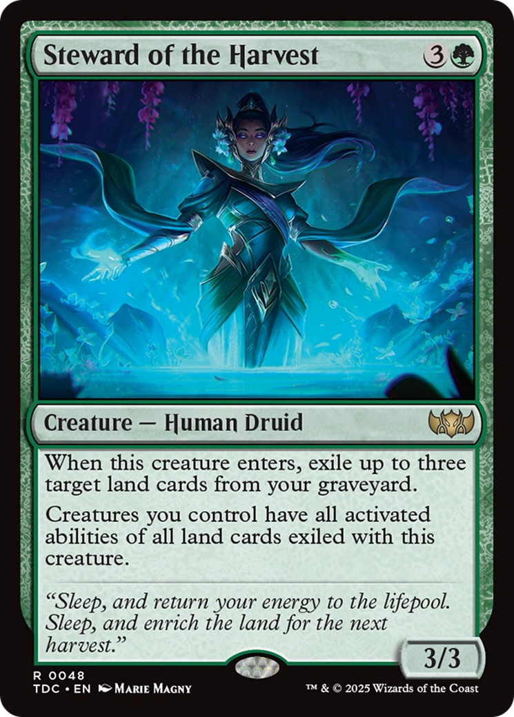 Steward of the Harvest [Tarkir: Dragonstorm Commander] | Jack's On Queen
