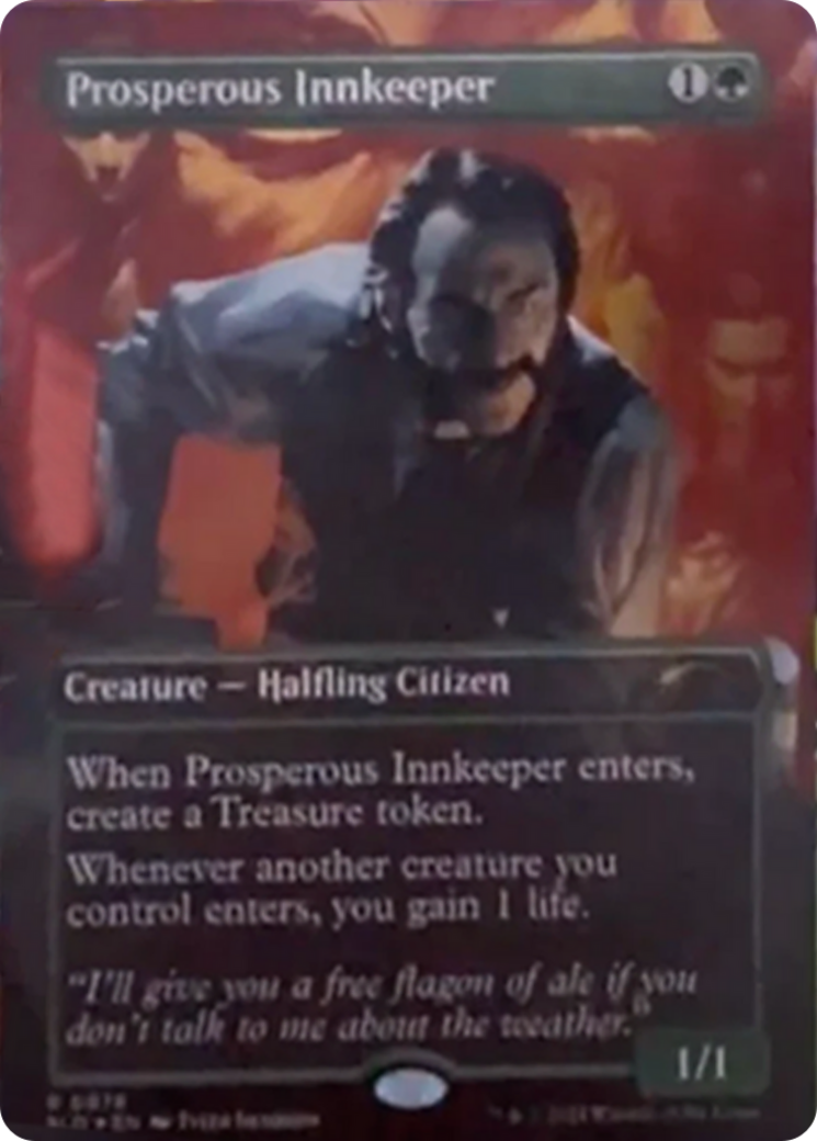 Prosperous Innkeeper (Rainbow Foil) [Secret Lair Drop Series] | Jack's On Queen