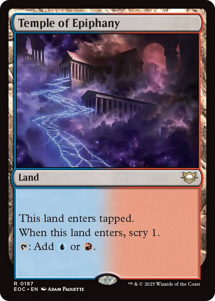 Temple of Epiphany [Edge of Eternities Commander] | Jack's On Queen