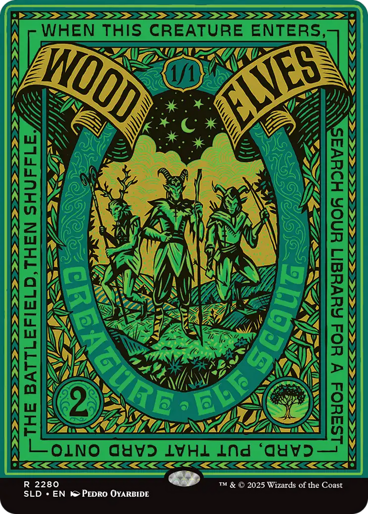 Wood Elves (2280) [Secret Lair Drop Series] | Jack's On Queen