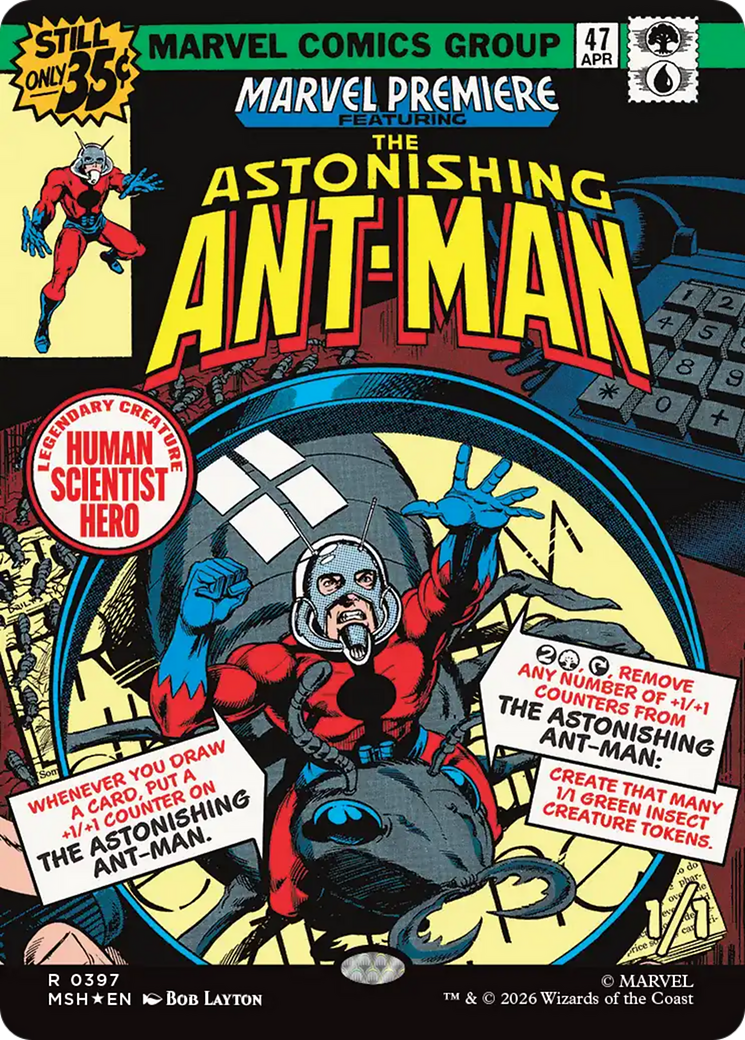 The Astonishing Ant-Man (Borderless) [Marvel Super Heroes] | Jack's On Queen