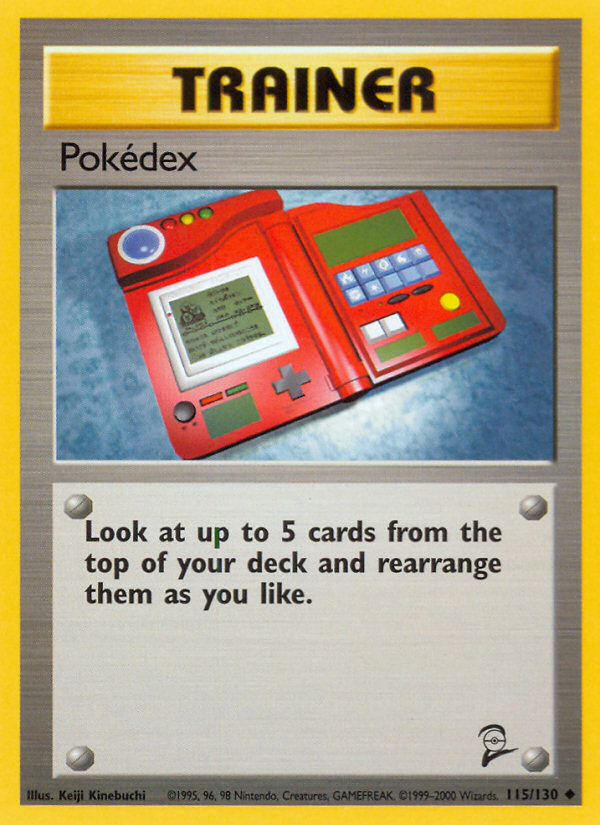 Pokedex (115/130) [Base Set 2] | Jack's On Queen