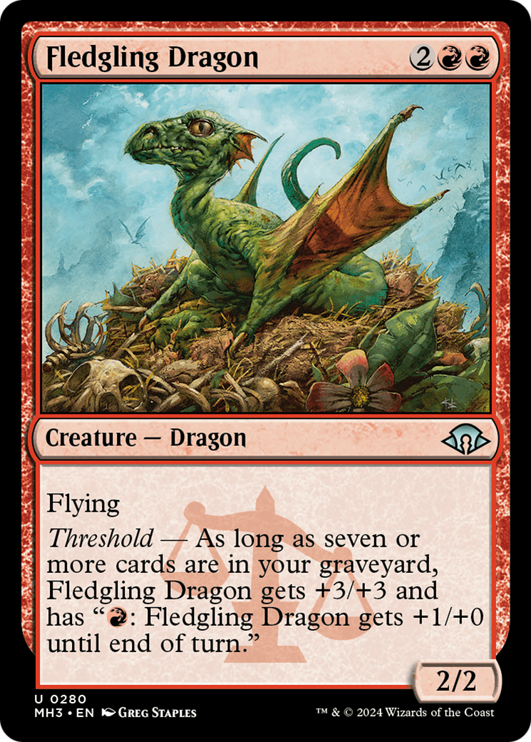 Fledgling Dragon [Modern Horizons 3] | Jack's On Queen