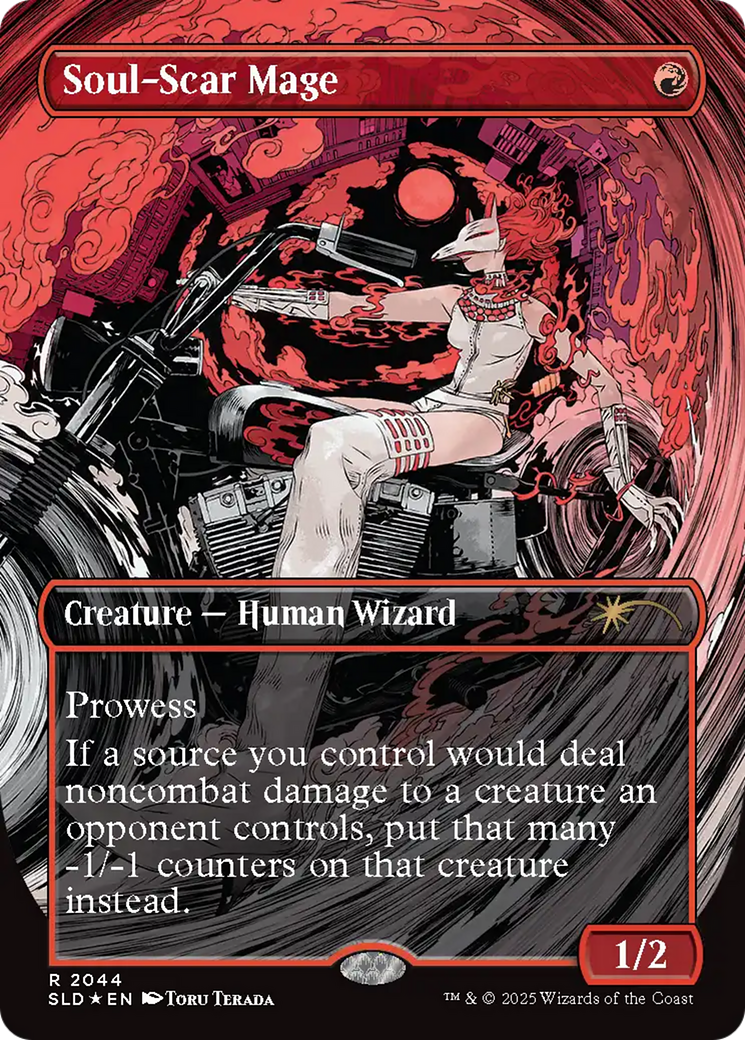 Soul-Scar Mage (2044) (Raised Foil) [Secret Lair Drop Series] | Jack's On Queen