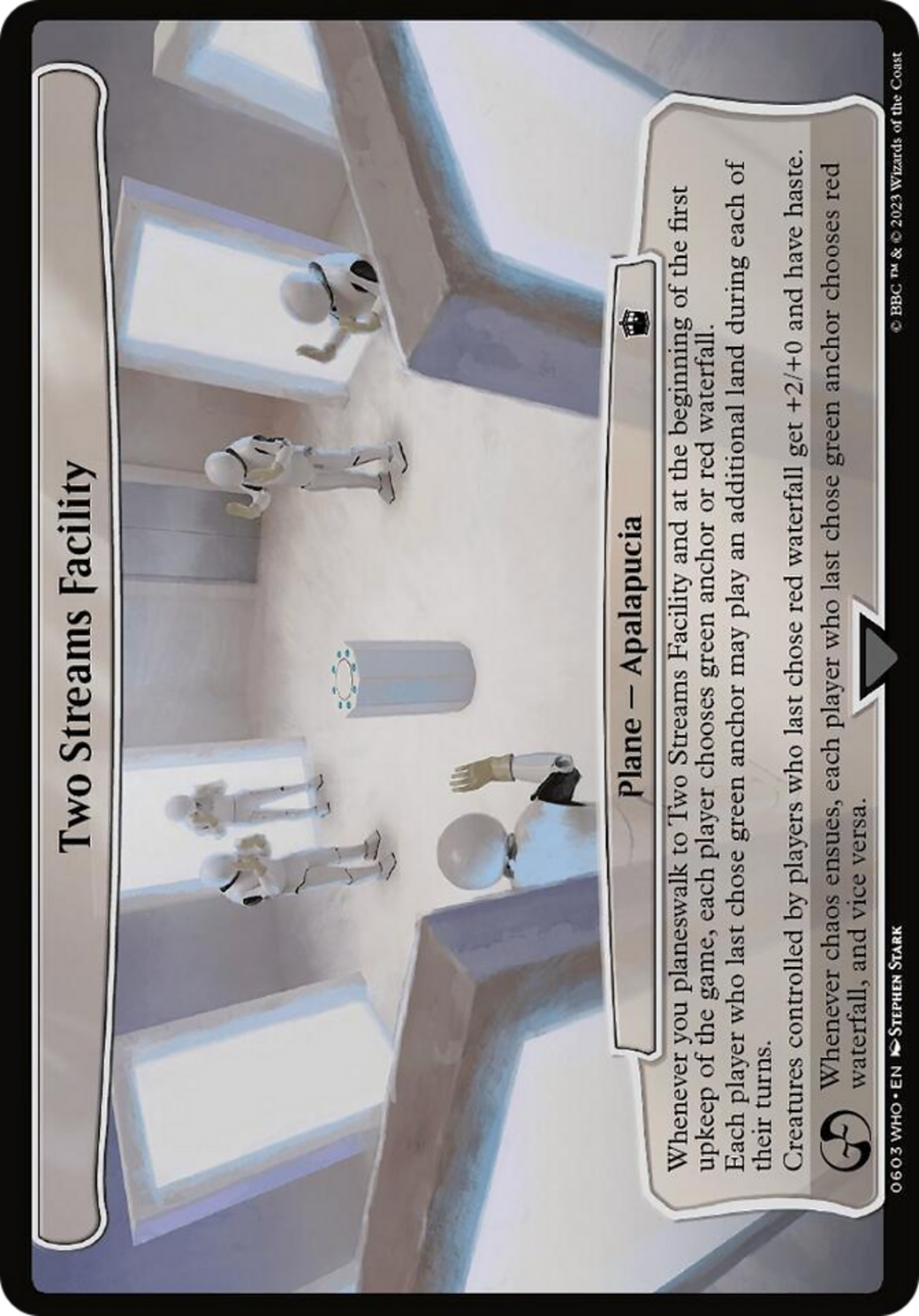 Two Streams Facility [Doctor Who] | Jack's On Queen