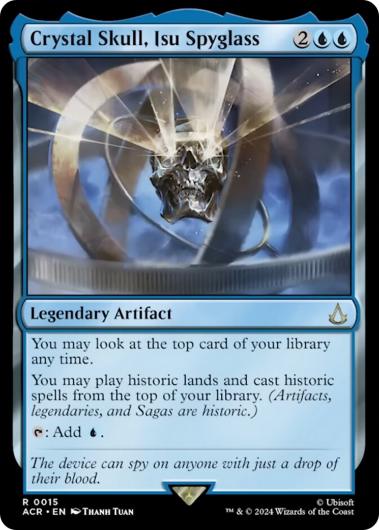 Crystal Skull, Isu Spyglass (Extended Art) [Assassin's Creed] | Jack's On Queen