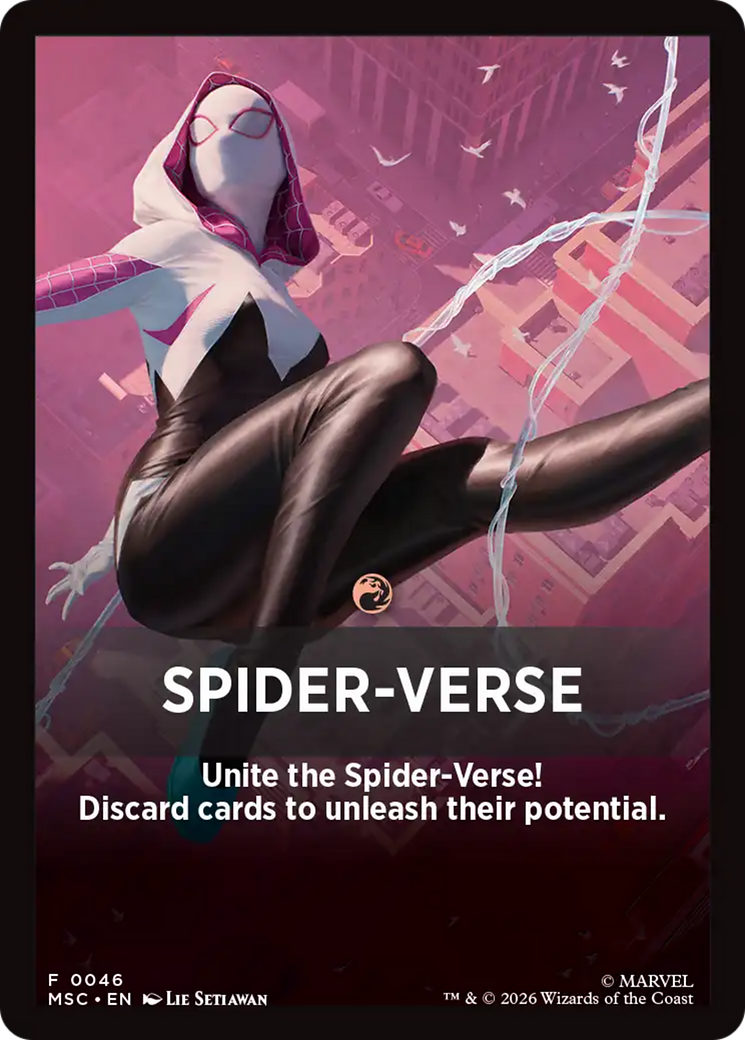 Spider-Verse Theme Card [Marvel Super Heroes Commander] | Jack's On Queen
