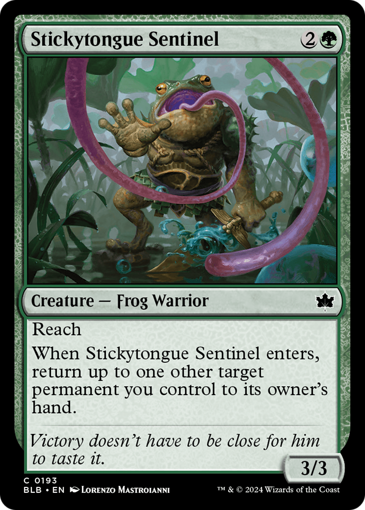 Stickytongue Sentinel [Bloomburrow] | Jack's On Queen
