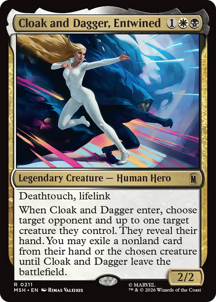 Cloak and Dagger, Entwined [Marvel Super Heroes] | Jack's On Queen