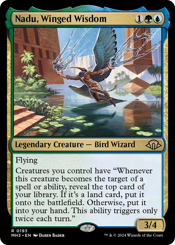 Nadu, Winged Wisdom [Modern Horizons 3] | Jack's On Queen