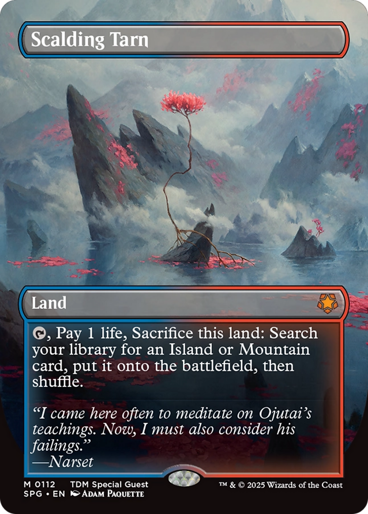 Scalding Tarn (Borderless) [Tarkir: Dragonstorm Special Guests] | Jack's On Queen