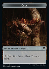 Shapeshifter (022) // Clue Double-Sided Token [Commander Legends: Battle for Baldur's Gate Tokens] | Jack's On Queen