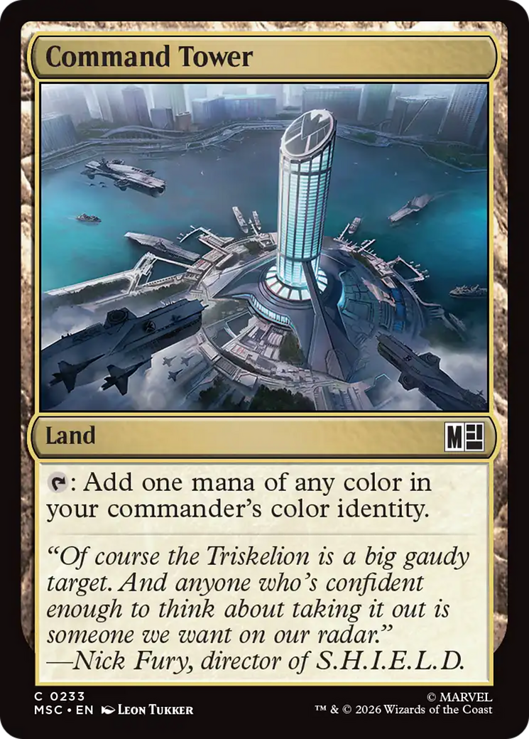 Command Tower [Marvel Super Heroes Commander] | Jack's On Queen