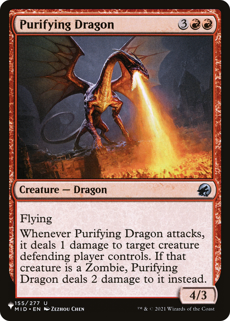 Purifying Dragon [The List Reprints] | Jack's On Queen