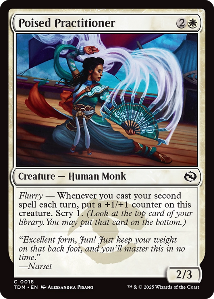 Poised Practitioner [Tarkir: Dragonstorm] | Jack's On Queen