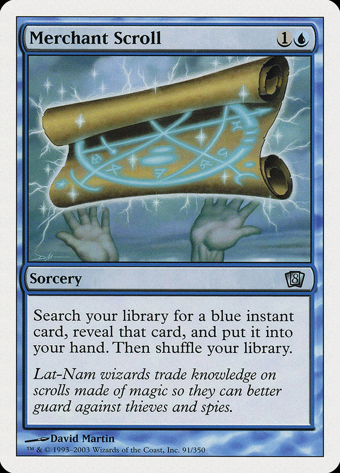 Merchant Scroll (8th Edition) [Oversize Cards] | Jack's On Queen