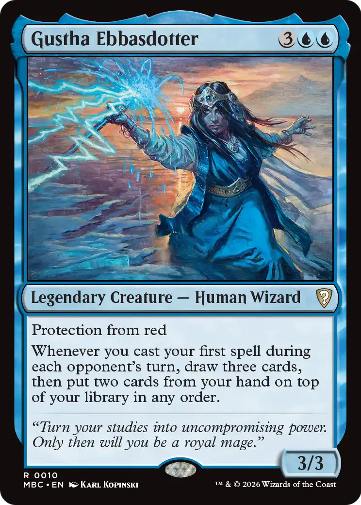 Gustha Ebbasdotter [Mystery Booster: Commander Edition] | Jack's On Queen