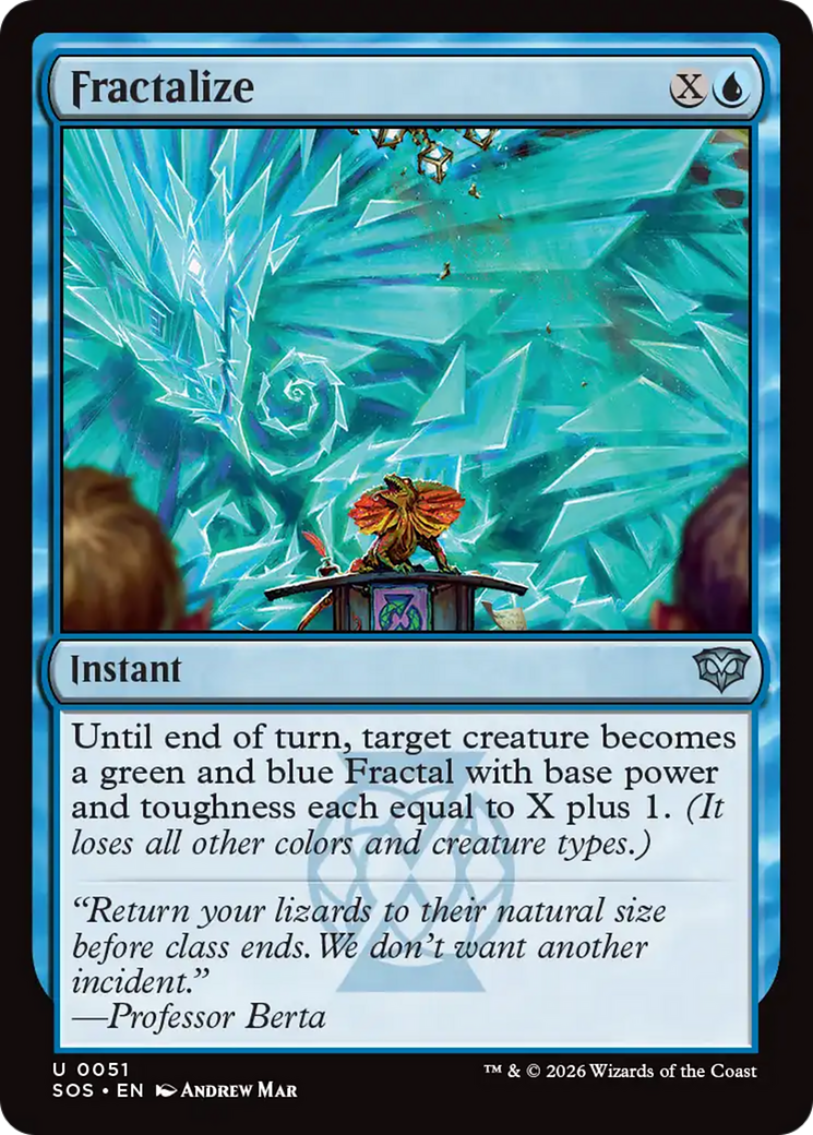 Fractalize [Secrets of Strixhaven] | Jack's On Queen