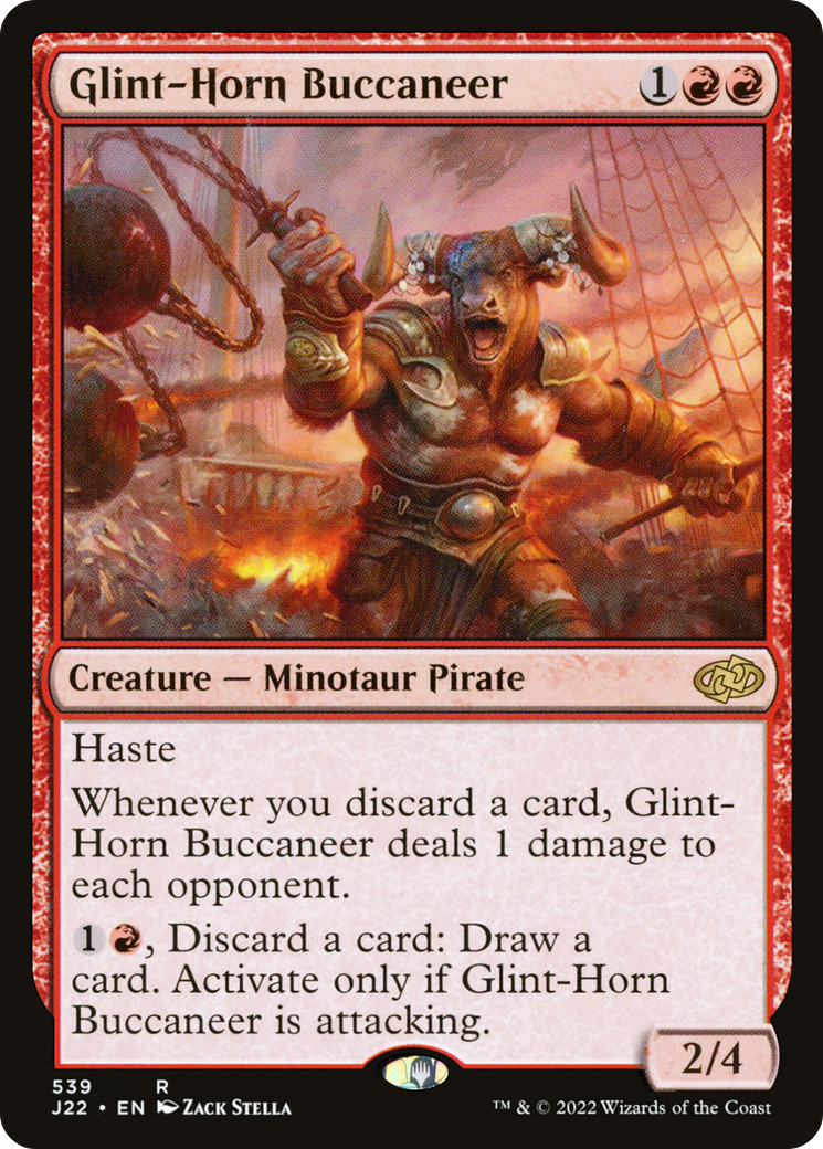 Glint-Horn Buccaneer [Jumpstart 2022] | Jack's On Queen