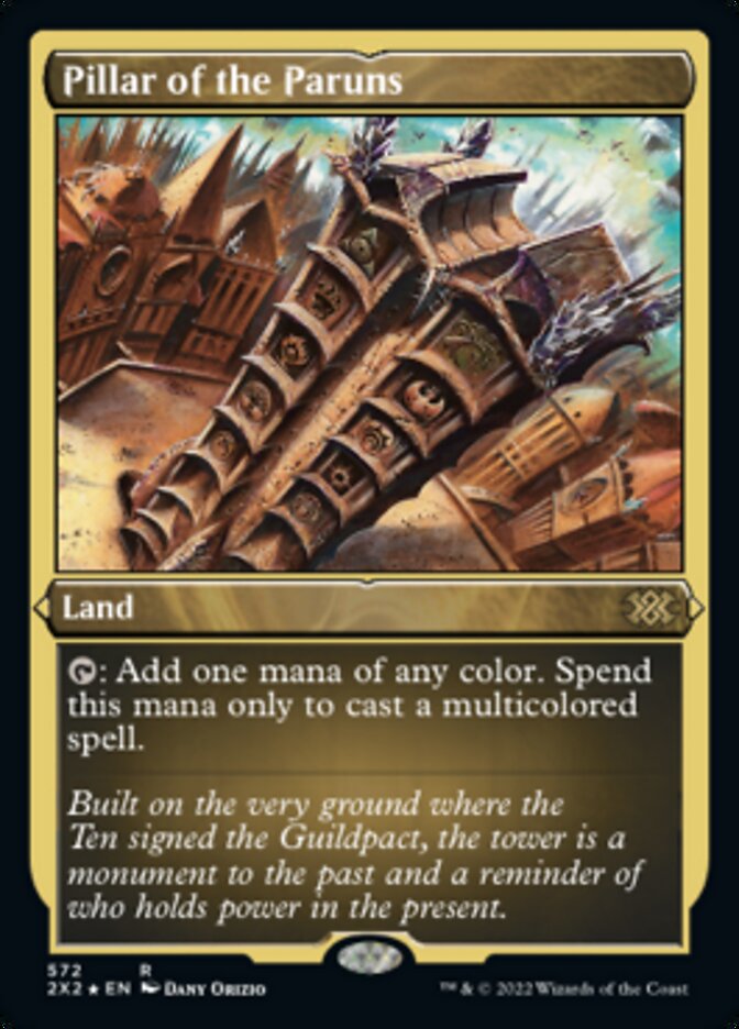 Pillar of the Paruns (Foil Etched) [Double Masters 2022] | Jack's On Queen