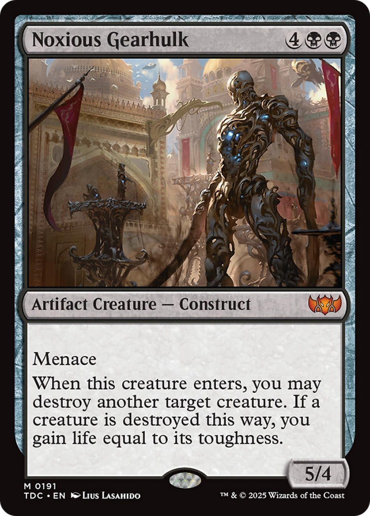 Noxious Gearhulk [Tarkir: Dragonstorm Commander] | Jack's On Queen
