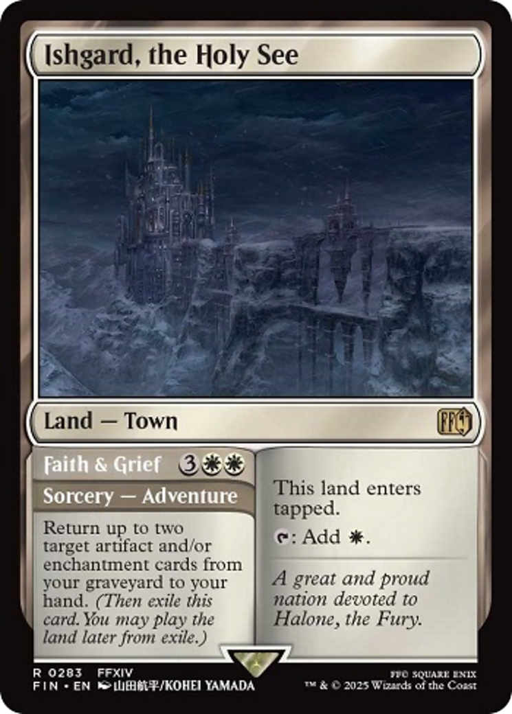 Ishgard, the Holy See [FINAL FANTASY] | Jack's On Queen