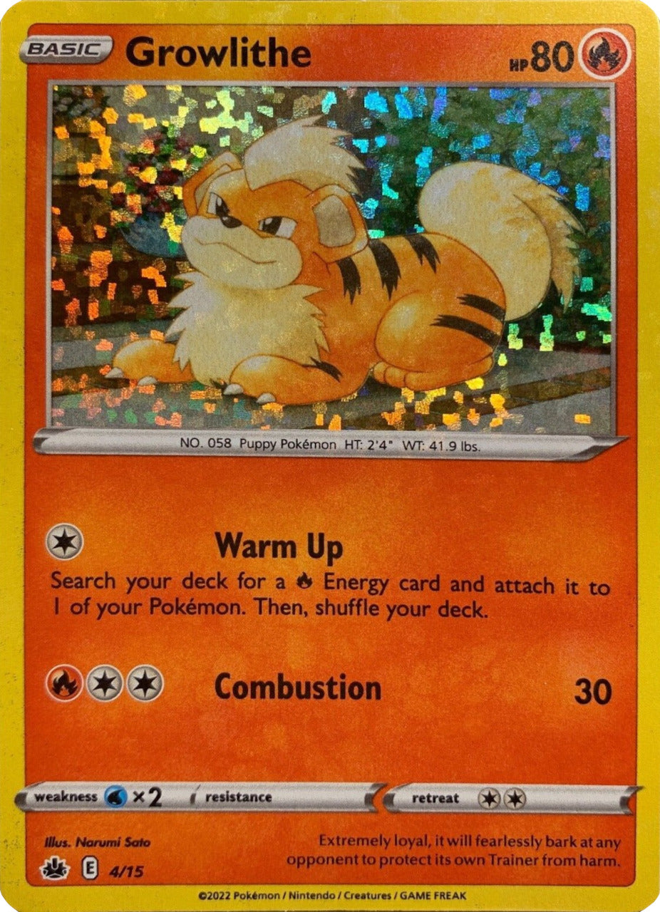 Growlithe (4/15) [McDonald's Promos: Match Battle] | Jack's On Queen