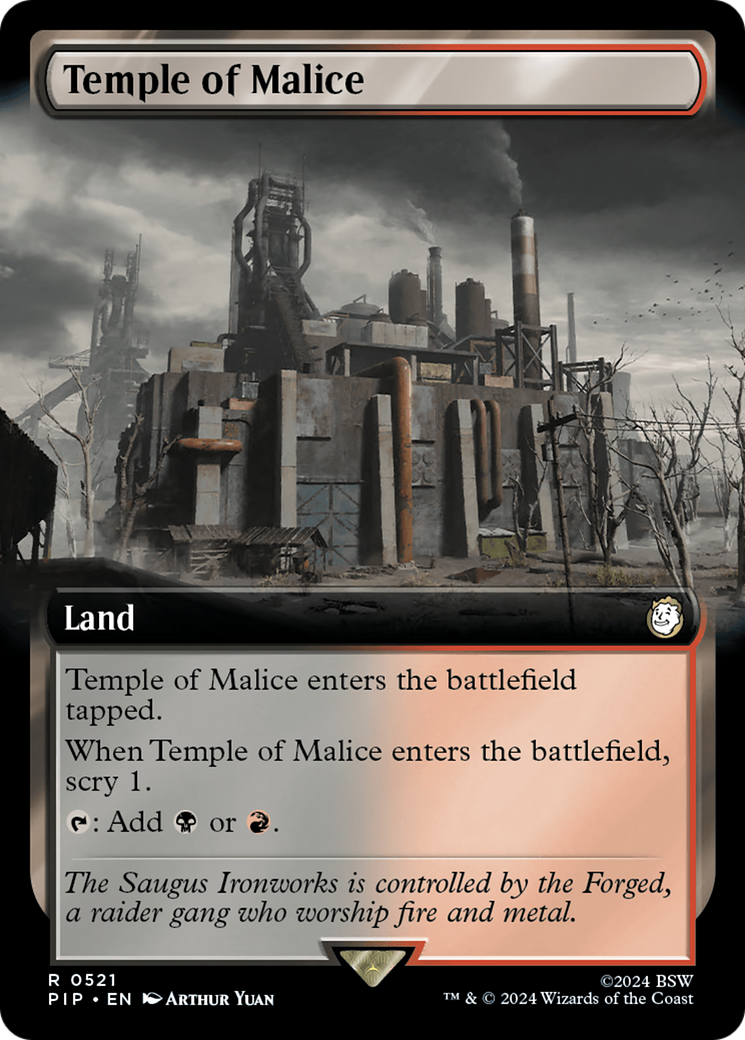 Temple of Malice (Extended Art) [Fallout] | Jack's On Queen
