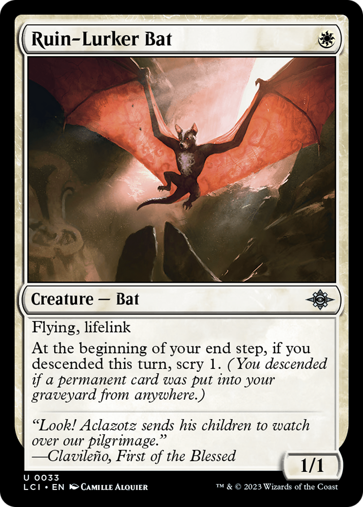 Ruin-Lurker Bat [The Lost Caverns of Ixalan] | Jack's On Queen