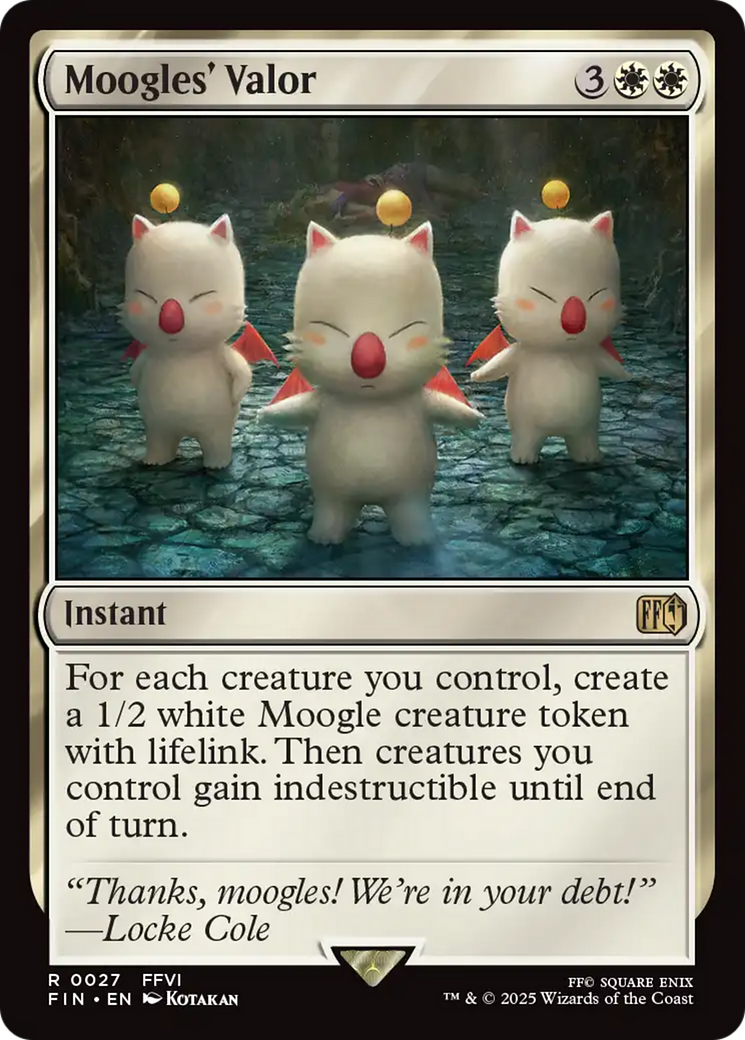 Moogles' Valor [FINAL FANTASY] | Jack's On Queen