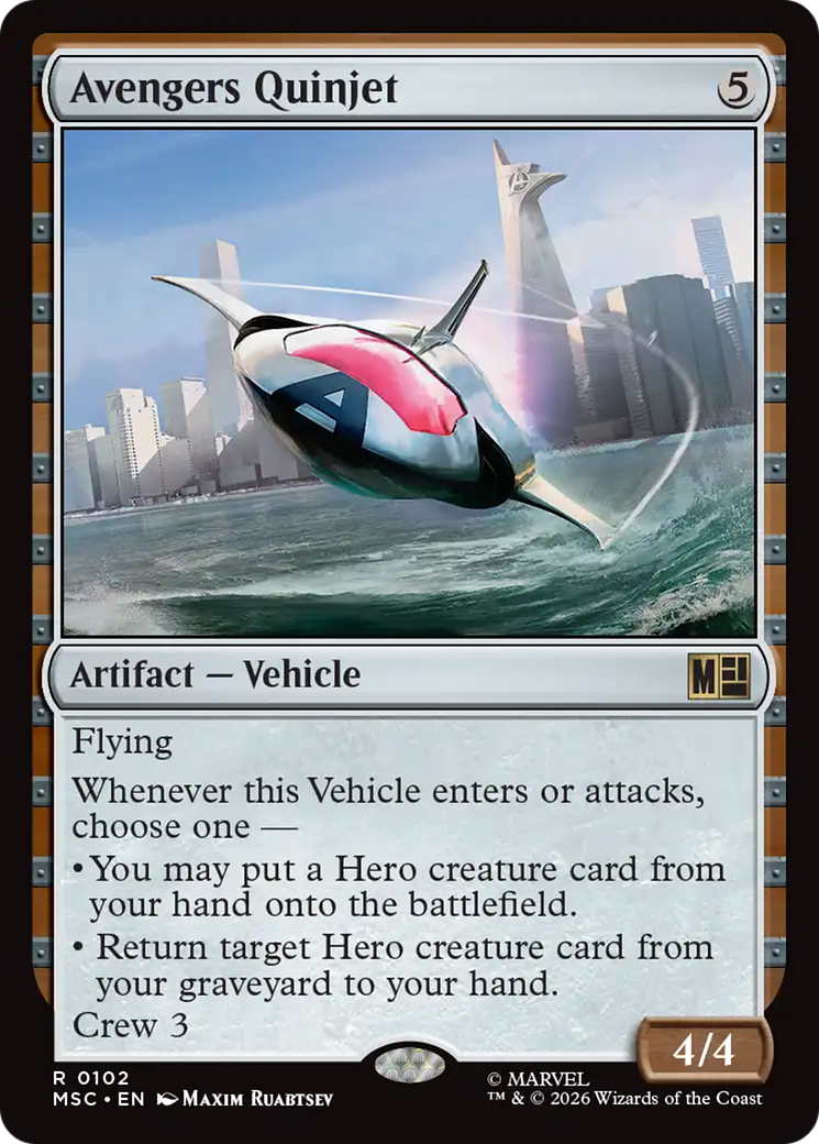 Avengers Quinjet [Marvel Super Heroes Commander] | Jack's On Queen